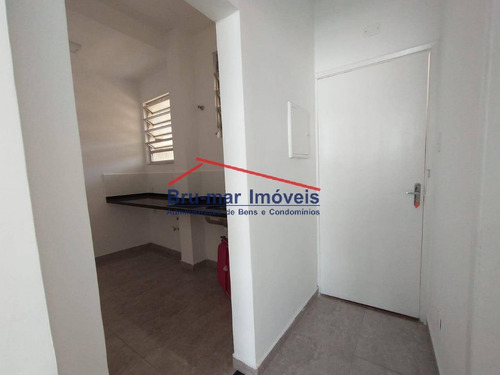 Imagem 6 de 15 de Apartamento 1 Dormitório Reformado Frente A Praia Bairro Ponta Da Praia - X-1701-1