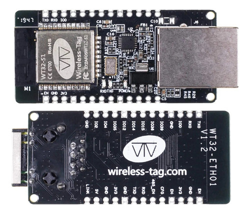 Wt32-eth01 Módulo Esp32 Wifi Bluetooth 100 Mbps