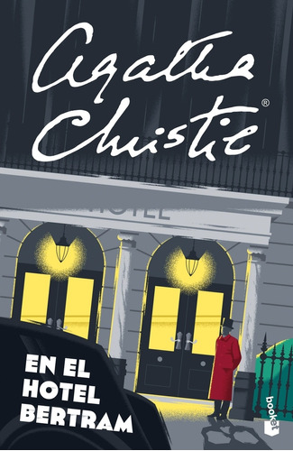 EN EL HOTEL BERTRAM, de Agatha Christie. Editorial Booket, tapa blanda en español
