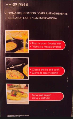 Imagen 3 de 4 de Máquina Para Hacer Tortilla 2 Puesto Holstein