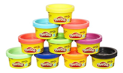Paquete De Fiesta Play-doh 10 Latas De 1 Oz De Colores Surti
