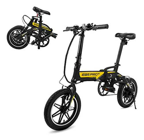 Swagcycle Eb-5 Bicicleta Eléctrica Plegable De Aluminio Lige