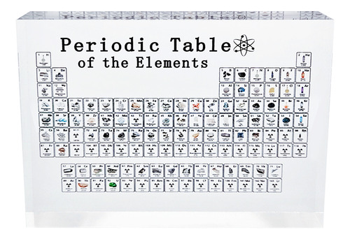 Tabla Periódica De Química De Escritorio Para Estudio De Dec