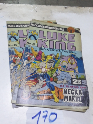 Luke King Macc Division Historietas Nro 21