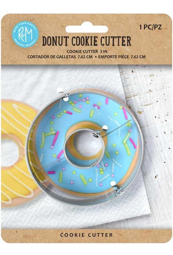 Cortador De Galletas R & M International Donut, Talla Única,