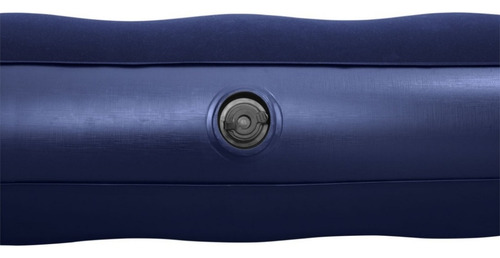 Colchon Inflable Doble 203x152x22cm + Inflador + 2 Almohadas