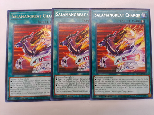 Salamangreat Charge Ld10-en006 Rare Yugioh 