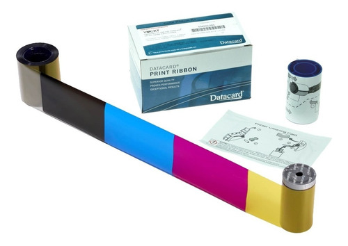 Ribbon Full Color + Tinta Uv Impresoras Datacard 534100-003