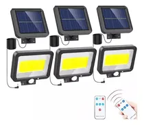 Comprar Pack Oferta 3 Focos Solares De 100 Les 100 Lumenes Sensor