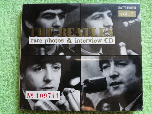 Eam Cd The Beatles Rare Photos & Interview Volumen 2 Europeo