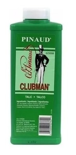 Talco Corporal Barberia Clubman - Kg a $58000