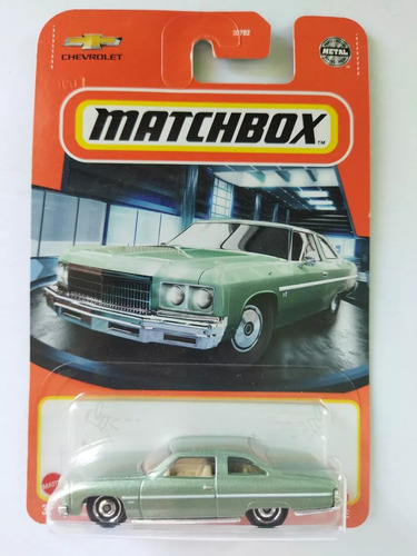 Matchbox 1975 Chevy Caprice Vintage Verde 86/100