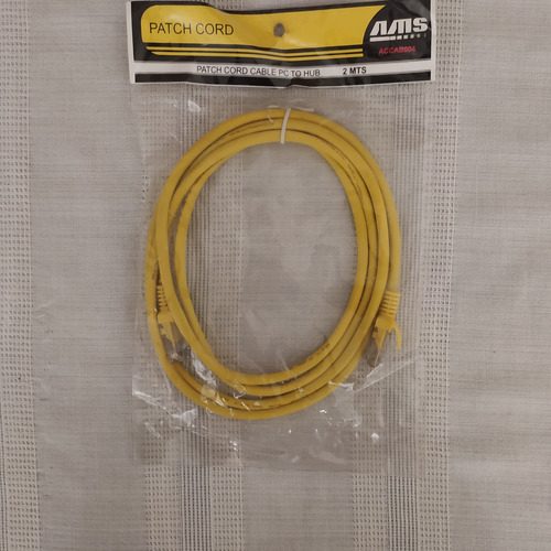 Cable Red A Red Cat5 Patch Cord 2 Metros