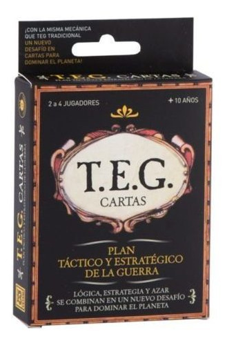 Juego Teg Cartas - Original Yetem