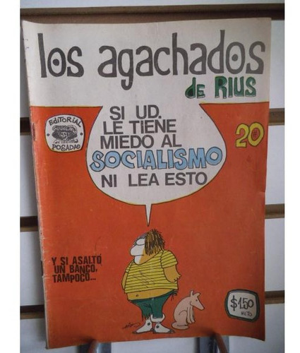 Comic Los Agachados De Rius 20 Editorial Posada Vintage 