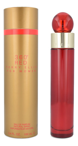 360° Red 100ml Edp Spray