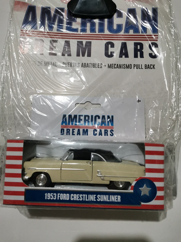 American Dreams Cars Milenio #1 Ford Crestline Sunliner 1953