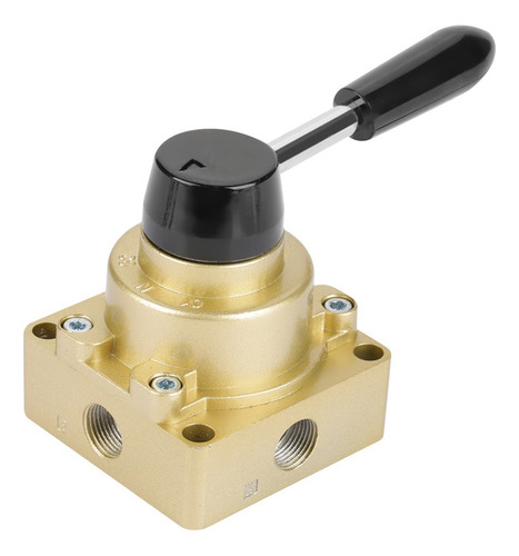 Hv-03 G3/8 3 Posiciones 4 Vías Control De Flujo De Aire Neum