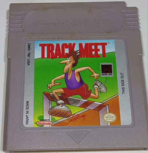 Cartucho De Juego Para Nintendo Game Boy Track Meet
