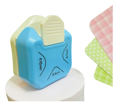 3 In 1 Fancy Corner Cutter Round Corner (blue)