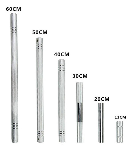 Conector De Barra De Mancuernas Estándar Extensor Los 40cm