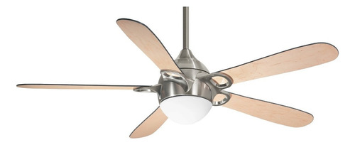 Ventilador De Techo 56 Pulgadas Lugano Hunter Maple/grafito Cantidad De Aspas 5 Color De La Estructura Níquel Diámetro 56   Frecuencia 110 Material De Las Aspas Madera