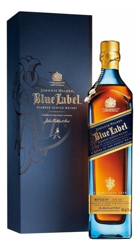 Whisky Johnnie Walker Blue Label 750 Ml Importado