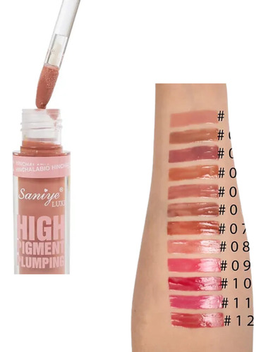 Saniye Brillo Labial Hincha Labios Pumpling 7ml Color 11