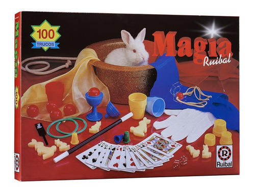 Juego De Magia 100 Trucos Ruibal + 7 Años Niños Juego