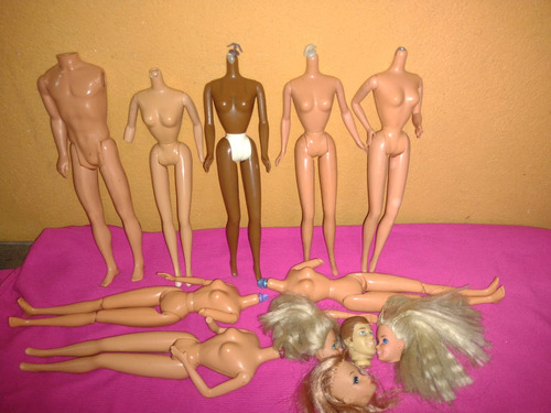 Barbie Cabezas Y Cuerpos Para Restaurar Y Custom 