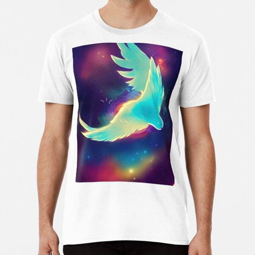 Remera Space Alien Bird Algodon Premium