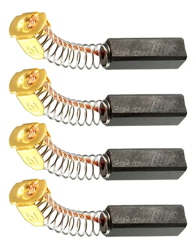 Spazzole In Carbonio Per Motori Set Di 2 Elettrici, Dimensioni 12x8x5 Mm Circa, Con Molla, Per Utensili Elettrici Set Spazzole Carbonio