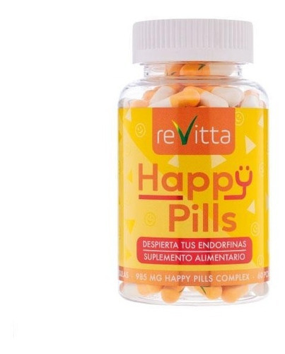 Happy Pills 180 Cápsulas Mejora Estado De Animo