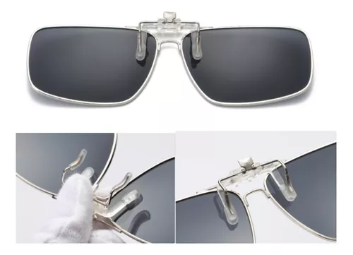 rectangular clip en anteojos de protección UV400 gafas