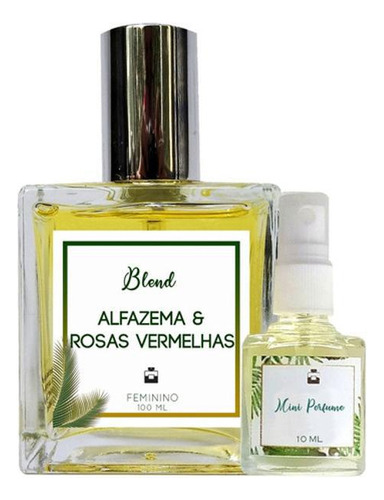 Perfume Alfazema & Rosas Vermelhas 100ml Feminino