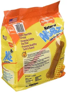 (pack Of 2) Nylabone Natural Nubz Edible Dog Chews 22ct. (2.