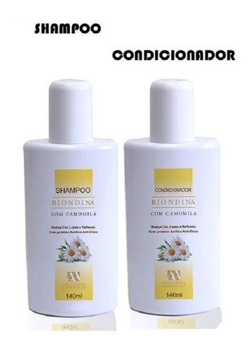Kit Shampoo  Condicionador Biondina Cabelos Claros- Anaconda