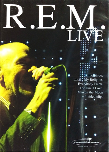 R.e.m. Live Dvd (em Ingles) 2008