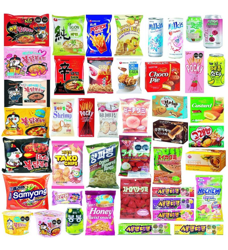 Imagen 1 de 6 de Dulces Coreanos/ Japoneses Caja Varios Premium