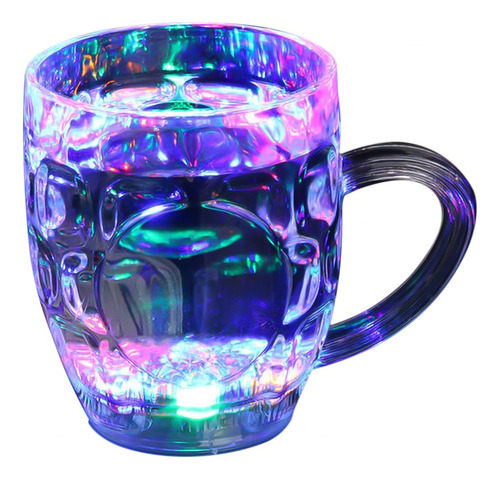 Taza Vaso Luminoso Luces Led Bar Fiesta Bebidas Batucada