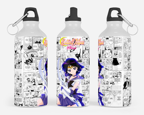 Sailor Saturn Sailor Moon Termo Deportivo Anime 750ml Mod7