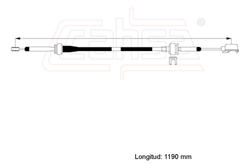 Cable Selector Std Para Toyota Yaris 1.3 1.4 Diese 2002-2009