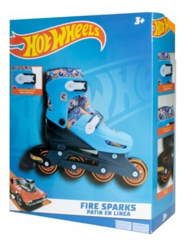 Patines Para Niños Hot Wheels Original Tallas 31-34