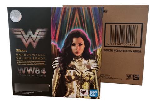 S.h Figuarts - Wonder Woman Mujer Maravilla Golden Armor 