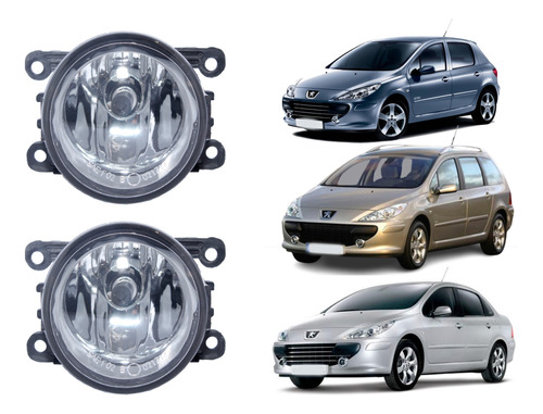 Neblineros Peugeot 307 2006 - 2010 / 2 Unidades