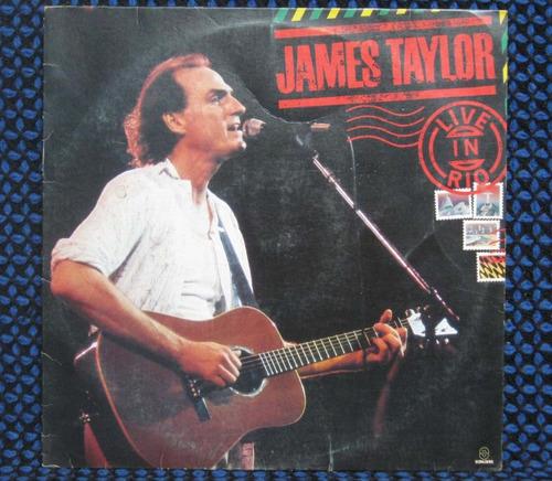 James Taylor - Live In Rio - Lp Som Livre 1986