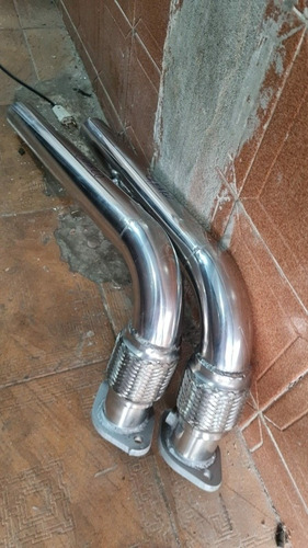 Imagem 1 de 1 de Cat Delete Downpipe Em Aço Camaro 2010/2019