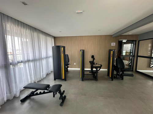 Apartamento Studio 28 Metros Mobiliado Completo À 100mts Metrô Brooklin