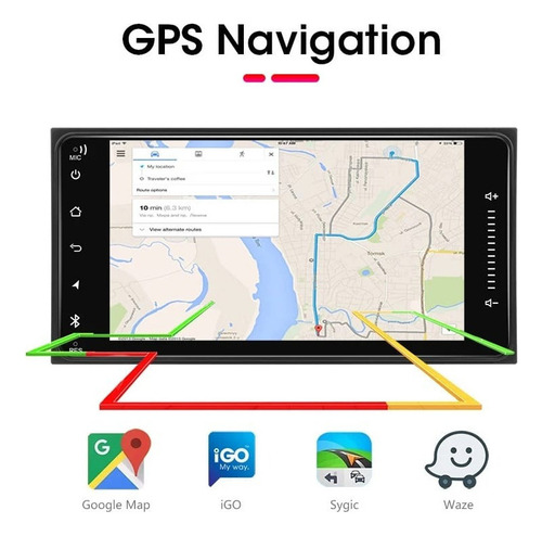 Estereo De Pantalla Android Nissan Versa,march Carplay Wifi
