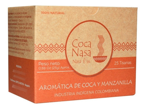 Té De Coca Y Manzanilla 25 Un - Unidad a $472